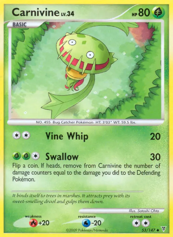 Image of the card Carnivine