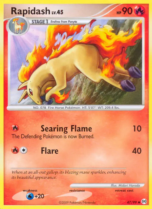 Image of the card Rapidash