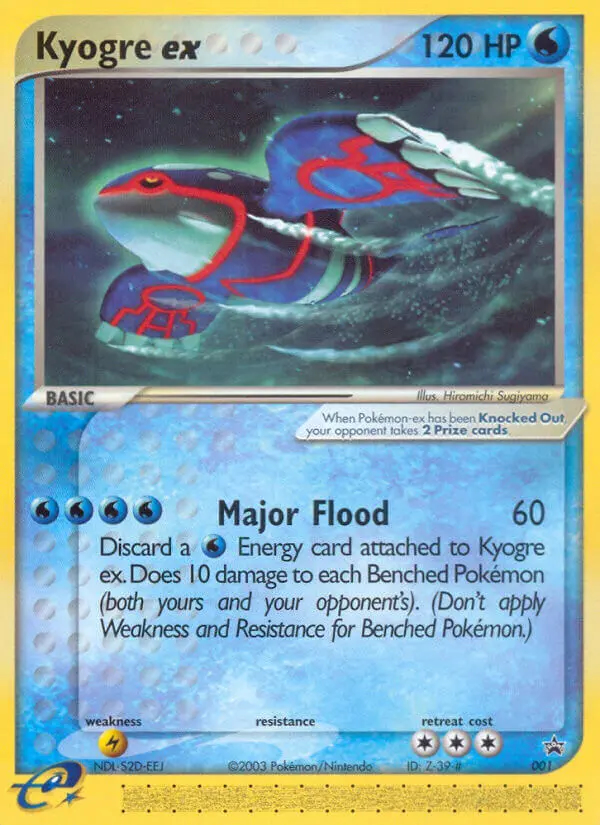 Image of the card Kyogre ex