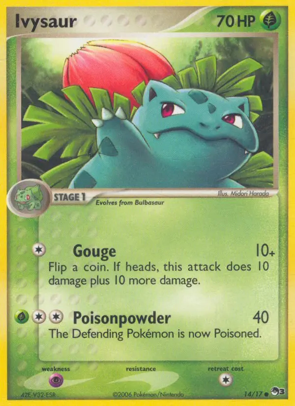 Image of the card Ivysaur