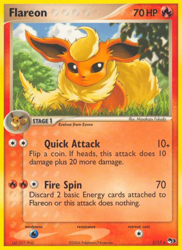 Image of the card Flareon