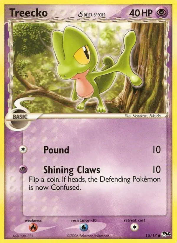 Image of the card Treecko δ