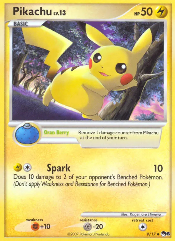 Image of the card Pikachu