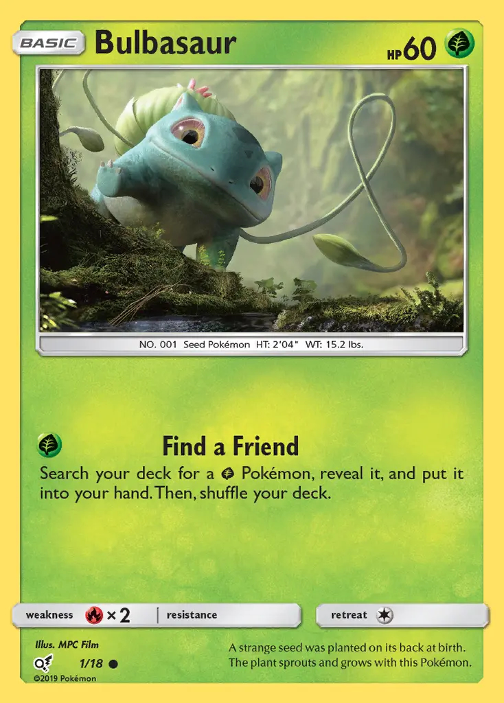 Image of the card Bulbasaur