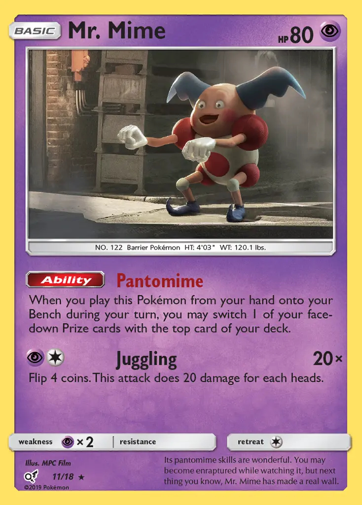 Image of the card Mr. Mime