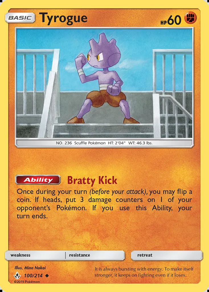 Image of the card Tyrogue