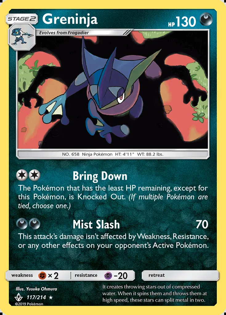 Image of the card Greninja