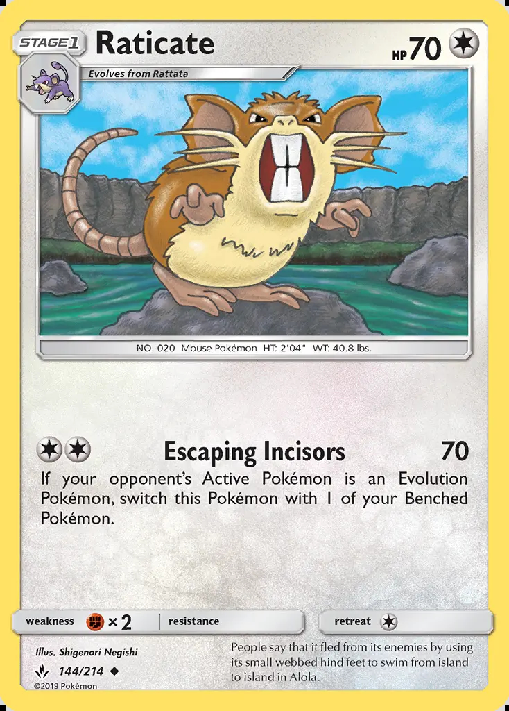 Image of the card Raticate