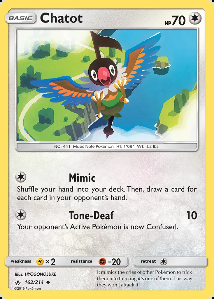 Image of the card Chatot