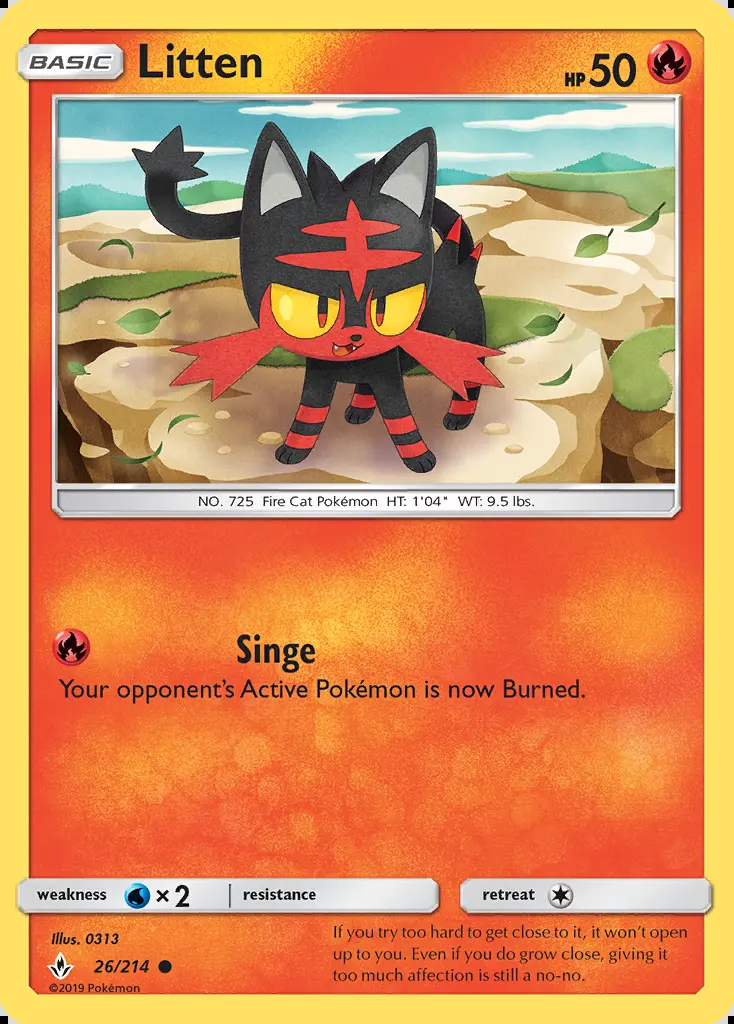 Image of the card Litten