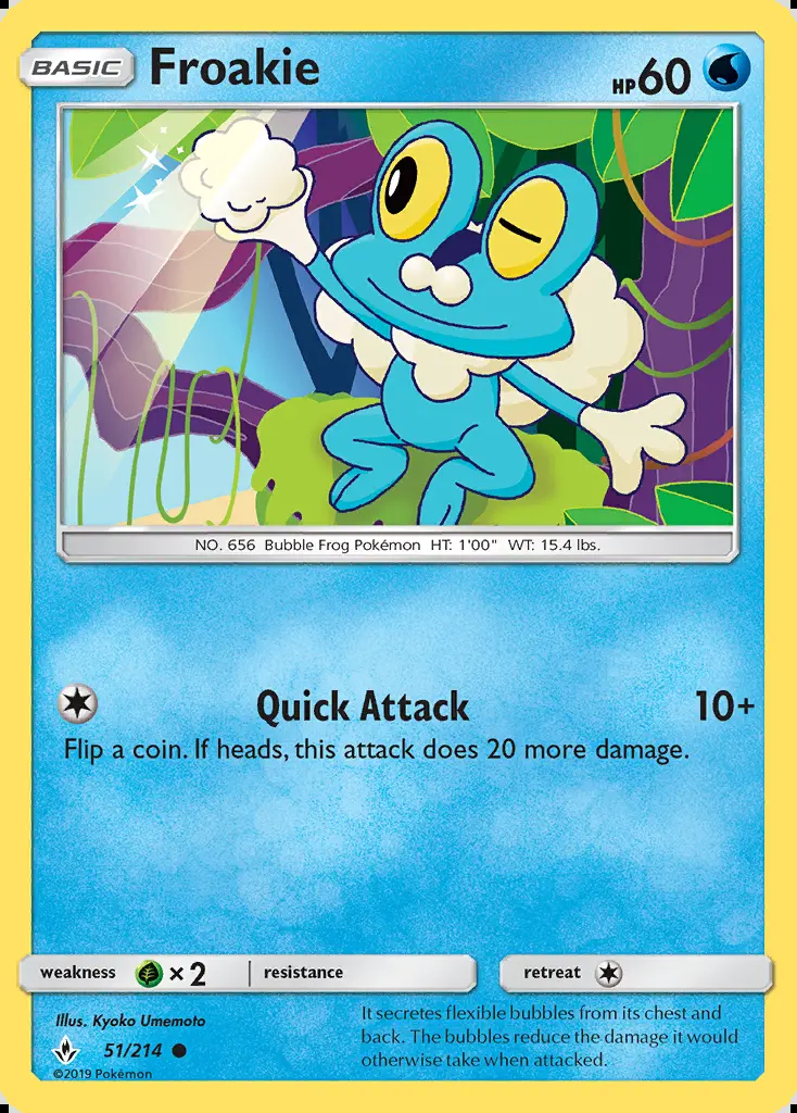 Image of the card Froakie