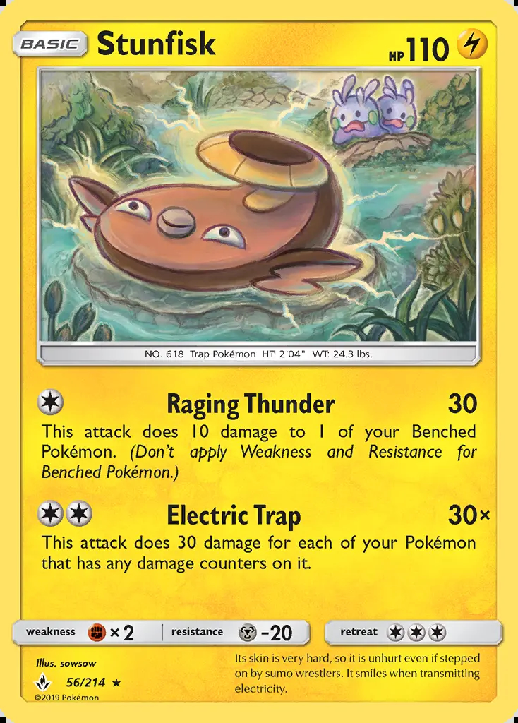 Image of the card Stunfisk