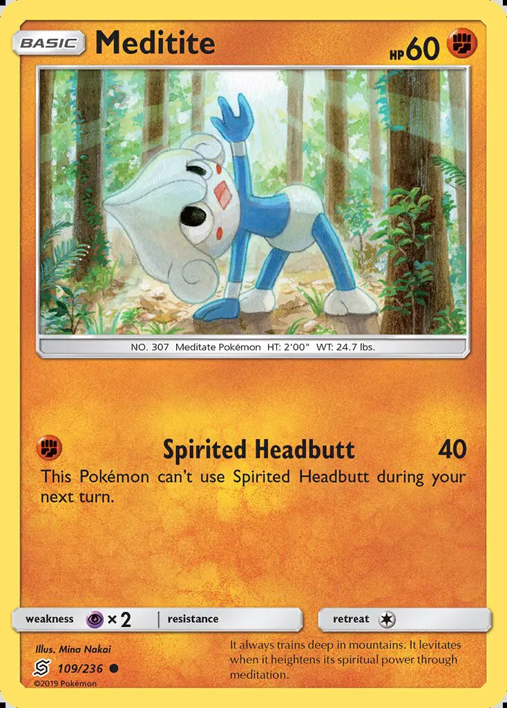 Image of the card Meditite