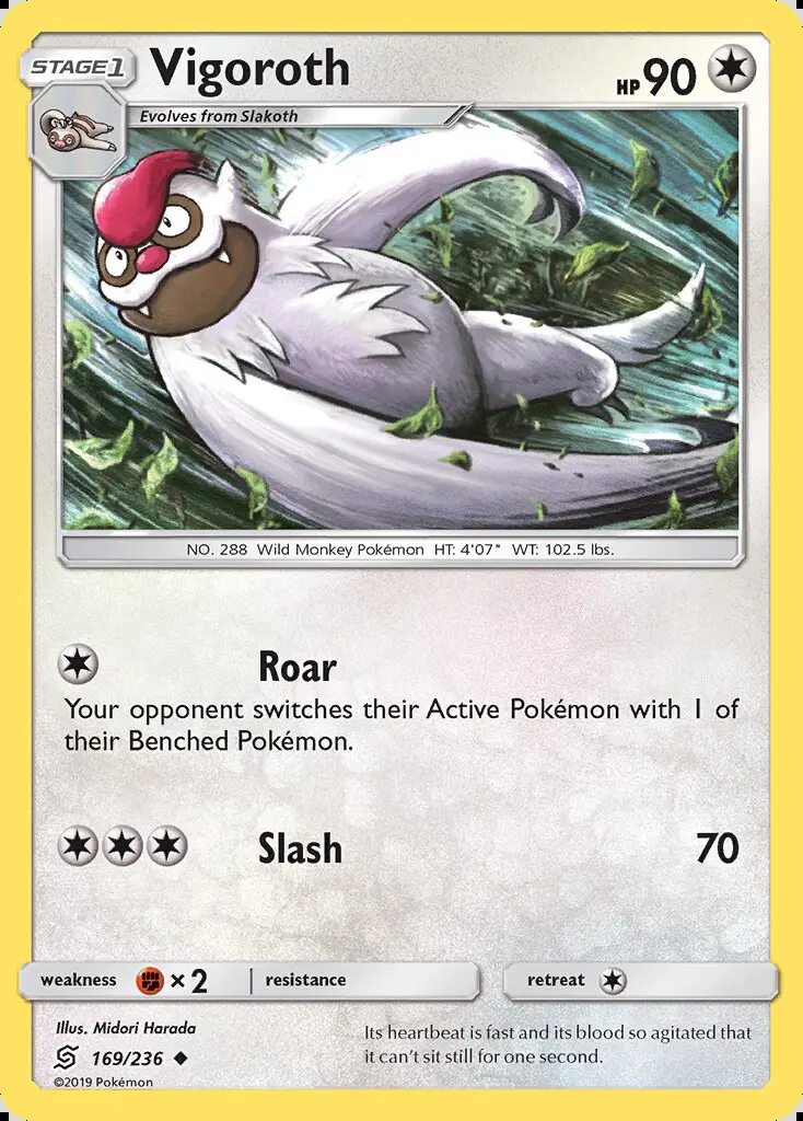 Image of the card Vigoroth