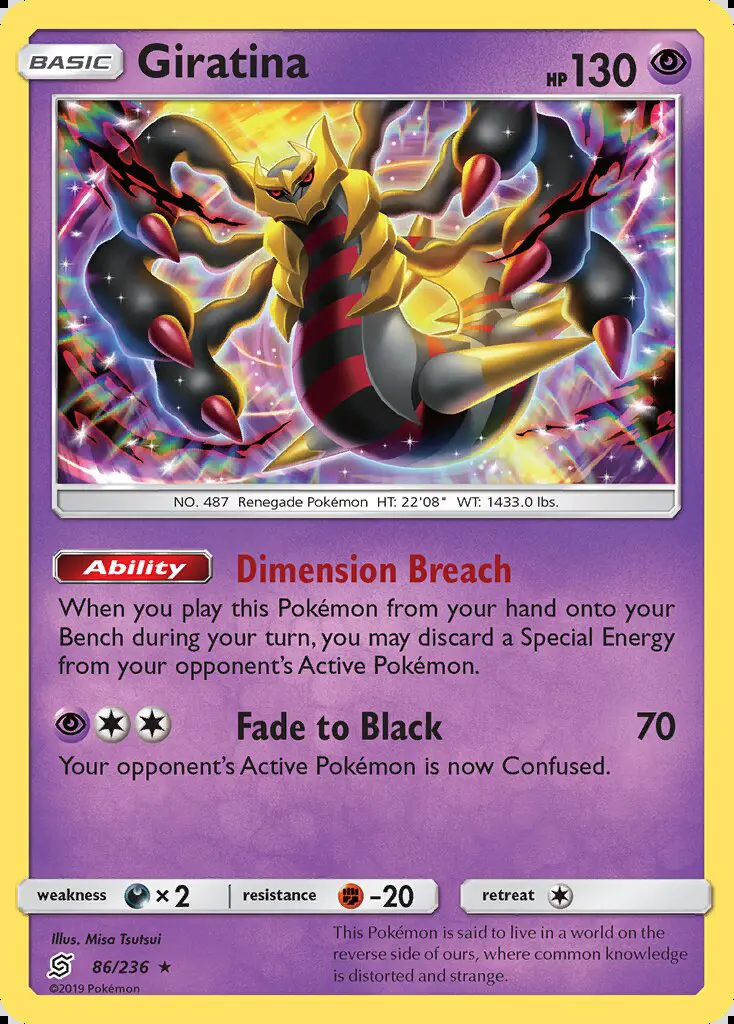 Image of the card Giratina