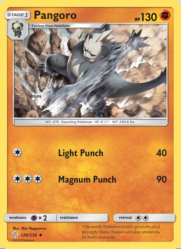 Image of the card Pangoro