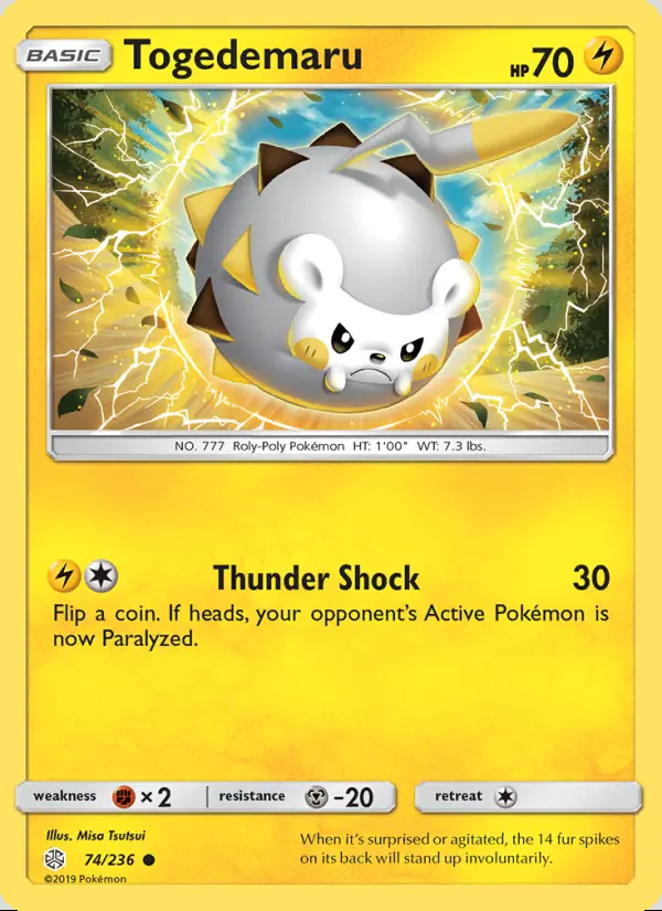 Image of the card Togedemaru