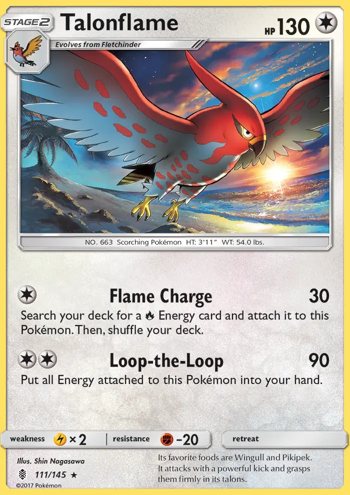 Image of the card Talonflame
