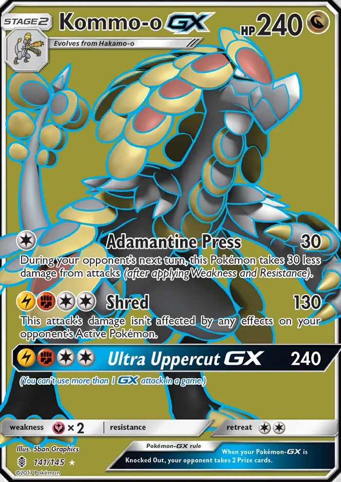 Image of the card Kommo-o GX