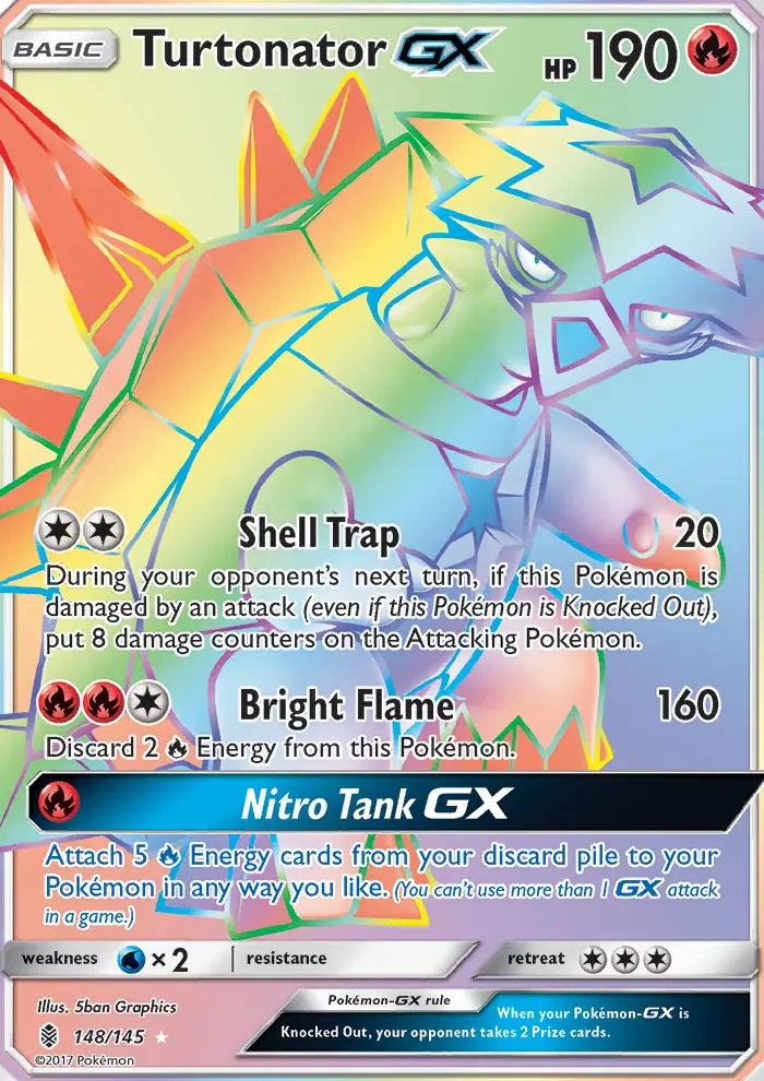 Image of the card Turtonator GX