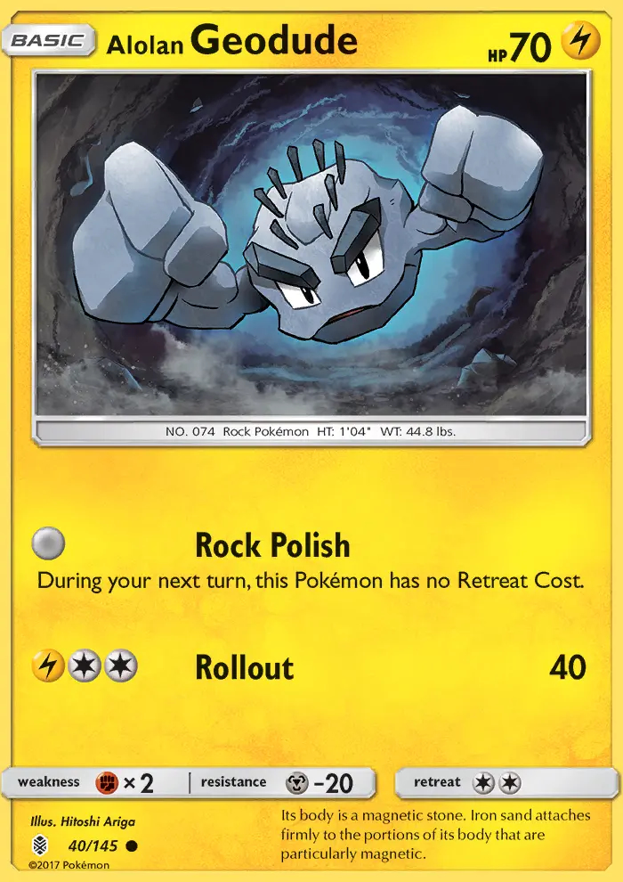 Image of the card Alolan Geodude