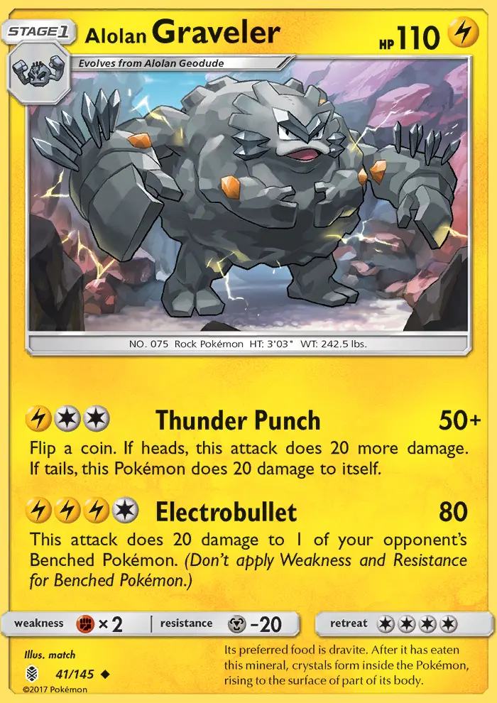 Image of the card Alolan Graveler