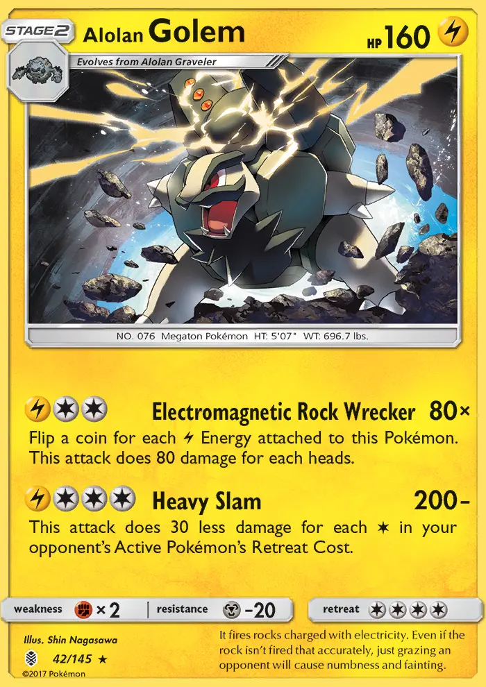 Image of the card Alolan Golem