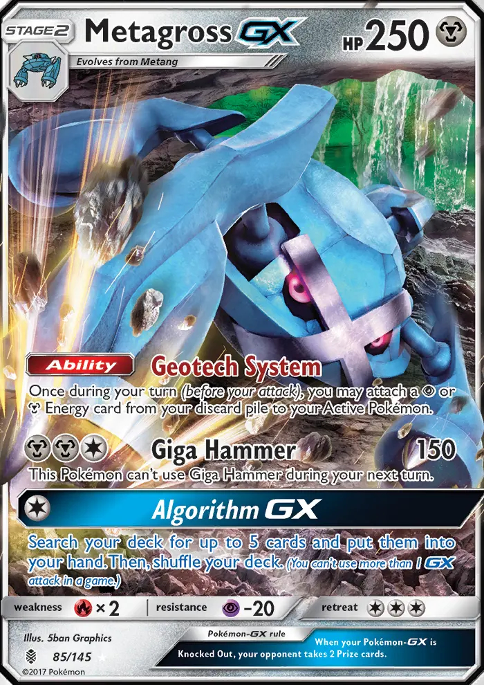 Image of the card Metagross GX