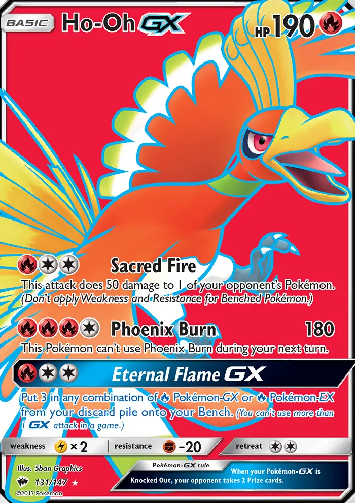 Image of the card Ho-Oh GX