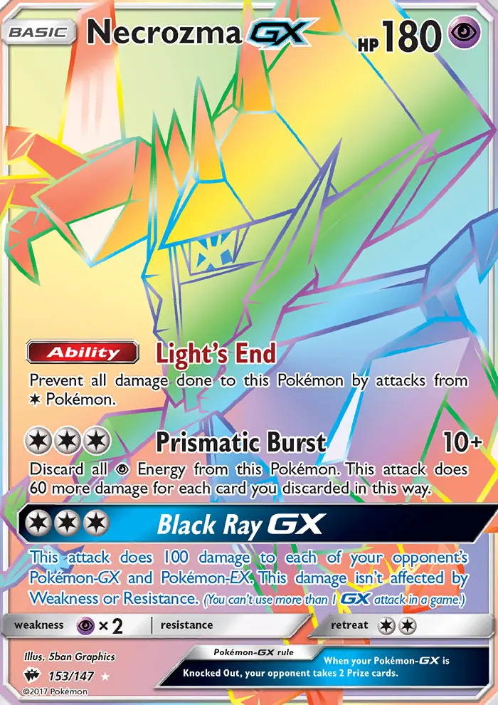 Image of the card Necrozma GX