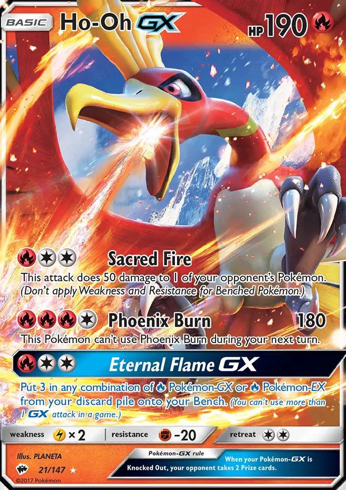 Image of the card Ho-Oh GX
