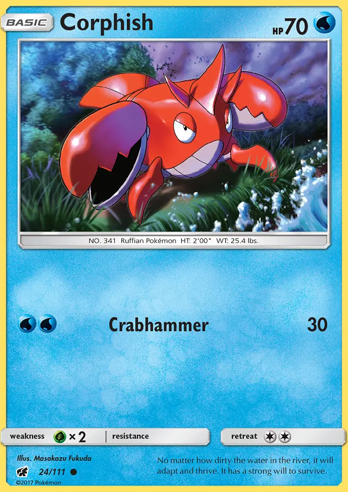 Image of the card Corphish