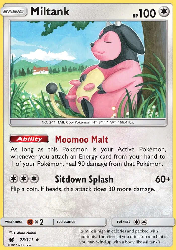 Image of the card Miltank