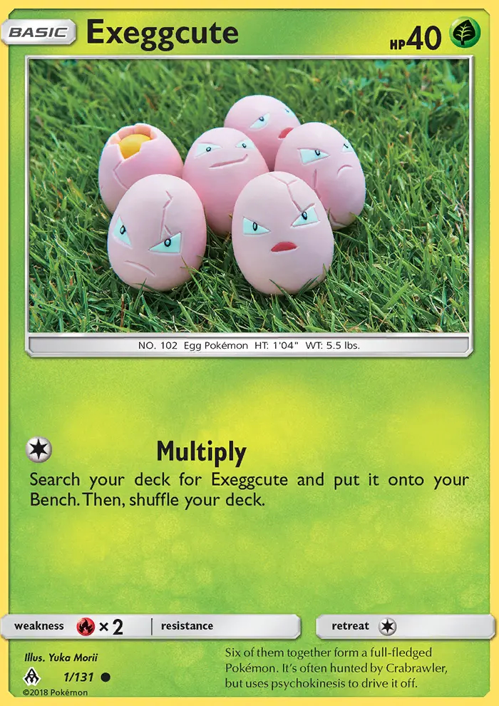 Image of the card Exeggcute