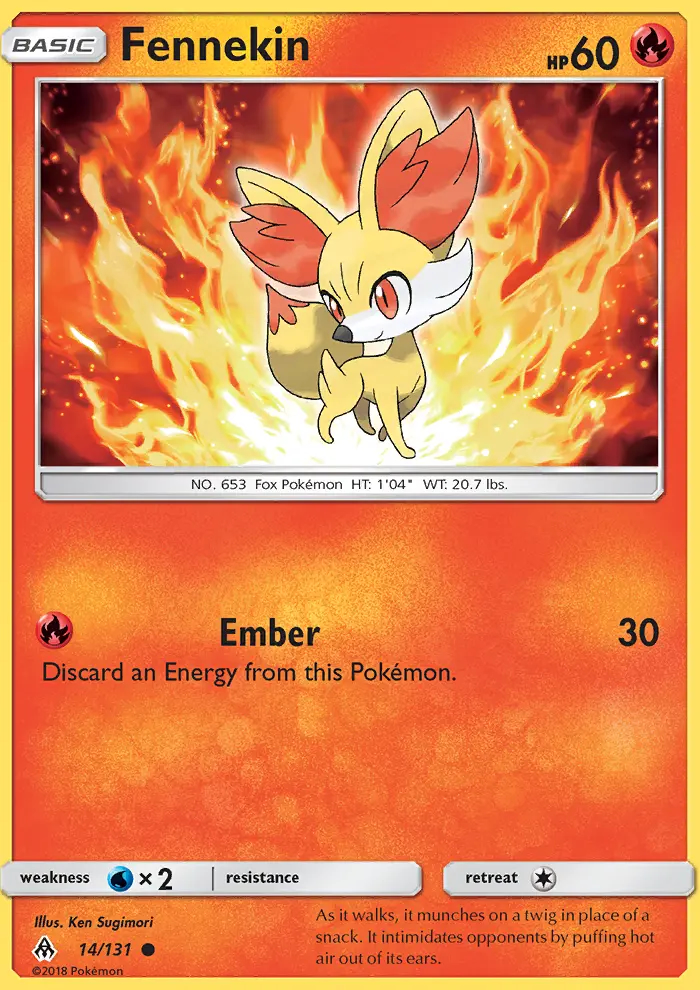 Image of the card Fennekin