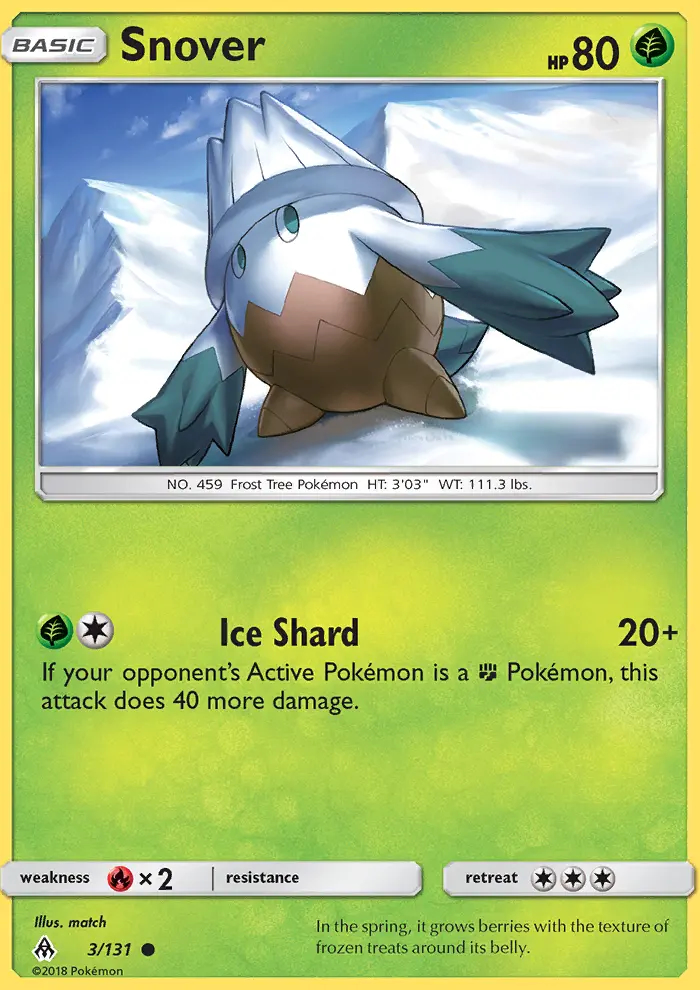 Image of the card Snover