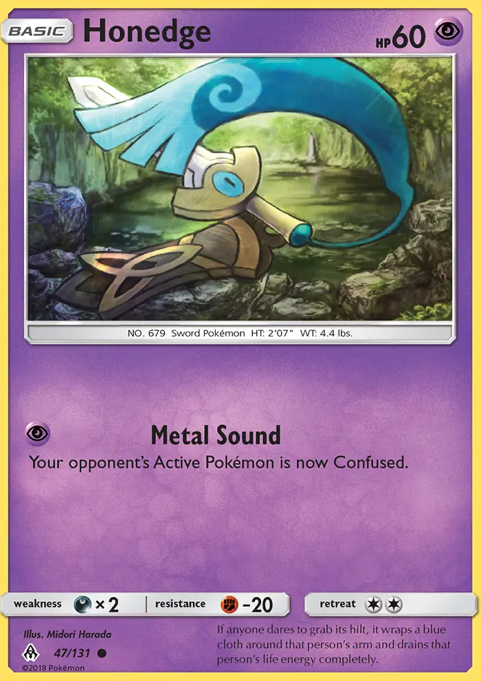 Image of the card Honedge