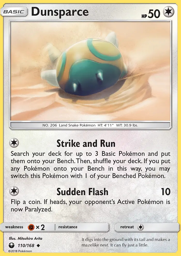 Image of the card Dunsparce