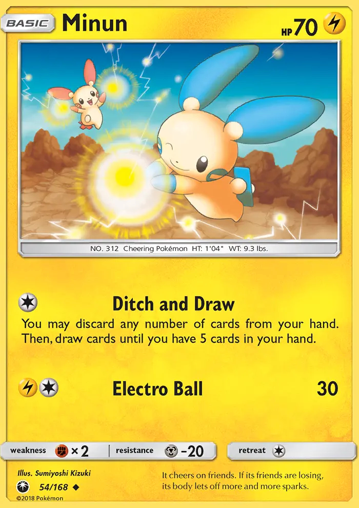Image of the card Minun