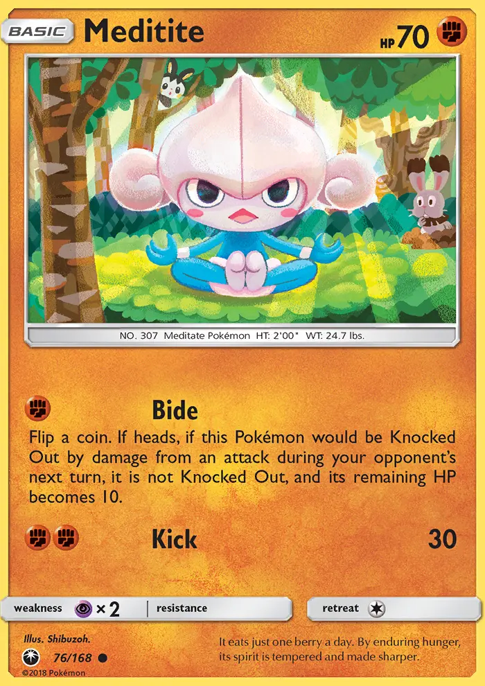 Image of the card Meditite