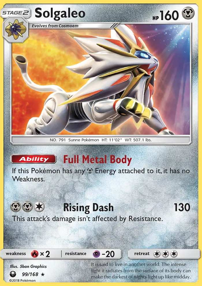 Image of the card Solgaleo