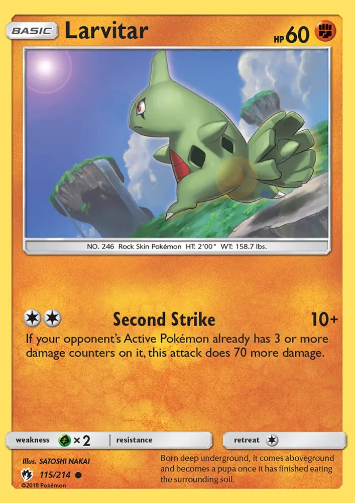 Image of the card Larvitar