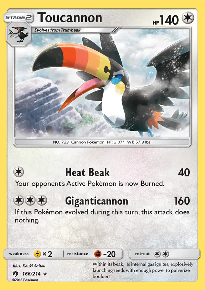 Image of the card Toucannon