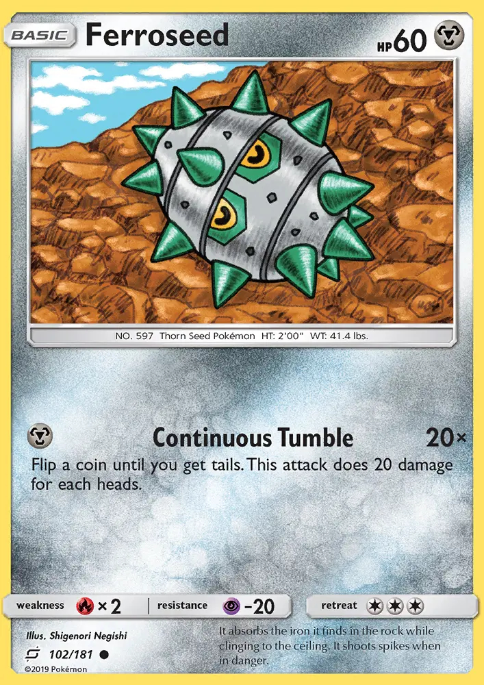 Image of the card Ferroseed