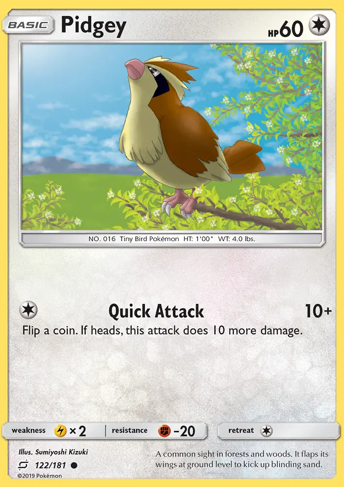 Image of the card Pidgey