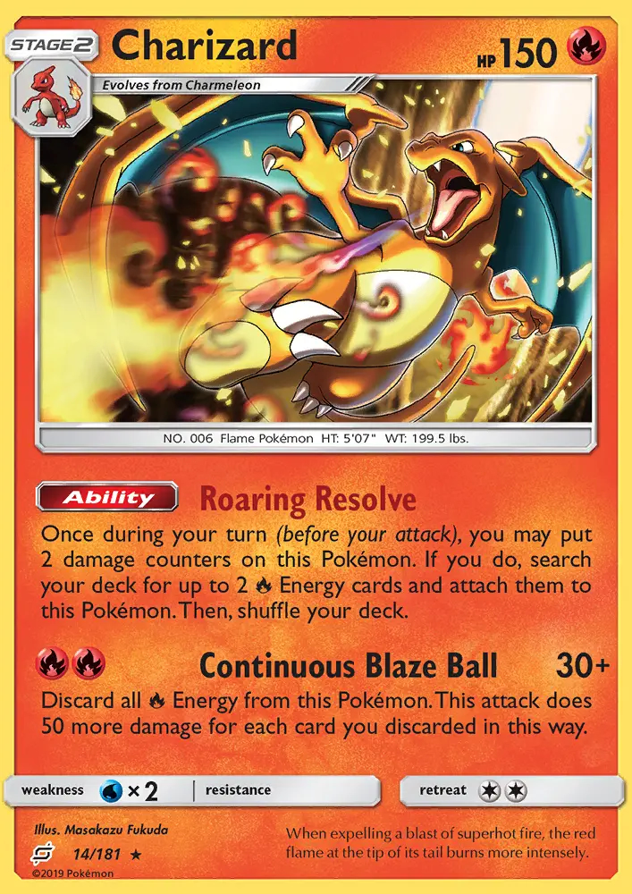 Image of the card Charizard