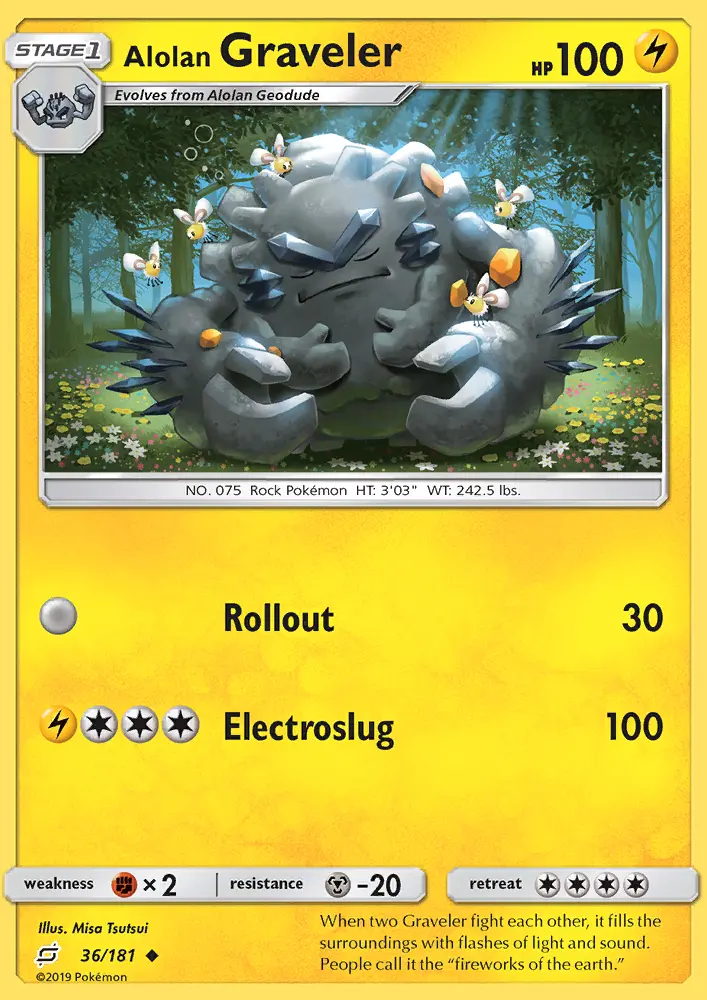 Image of the card Alolan Graveler