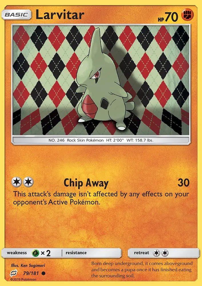 Image of the card Larvitar