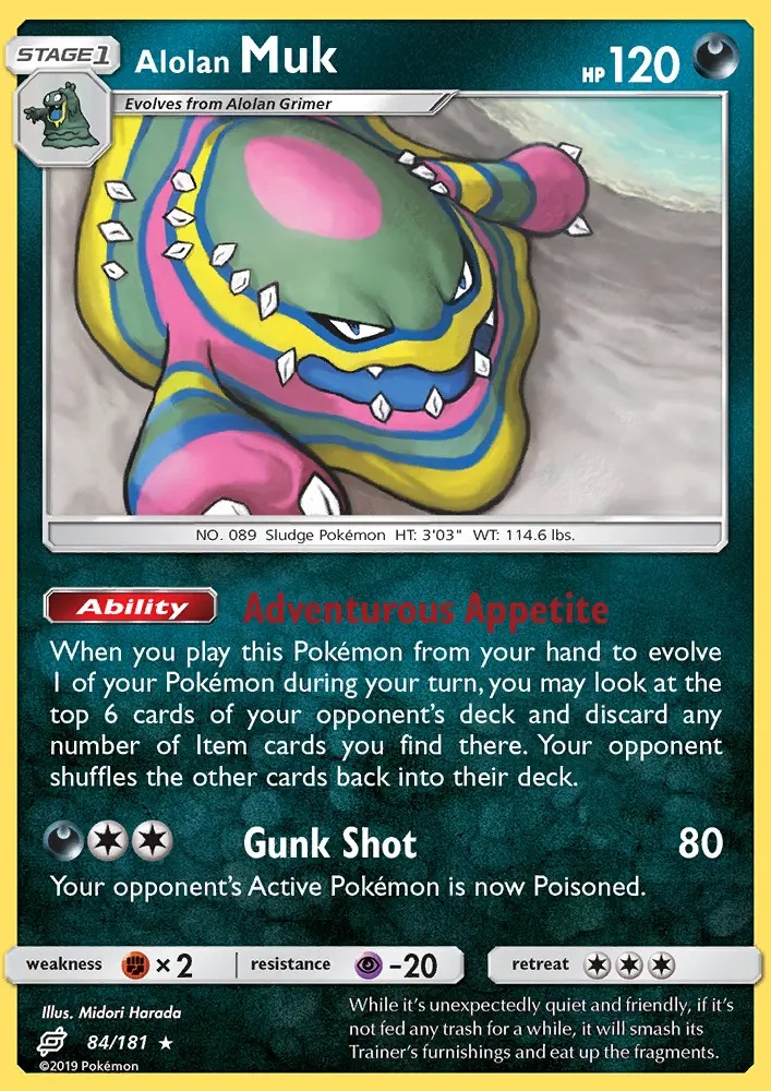Image of the card Alolan Muk