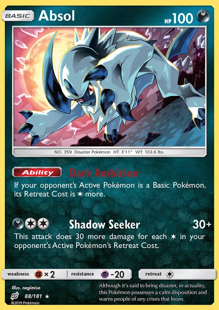 Image of the card Absol